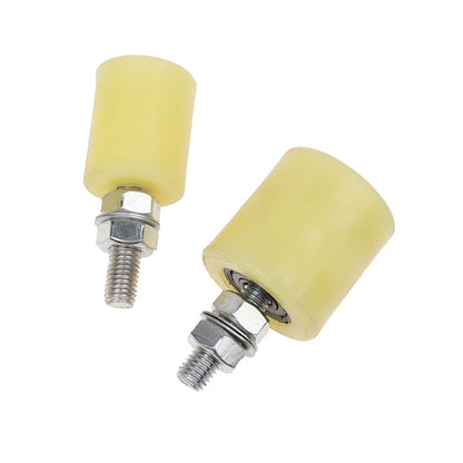 1pc Thickened Bearing Nylon Guide Roller Gate Wheels - Sliding Or Cantilever Gates Positioning Guide Translation Door Wheel