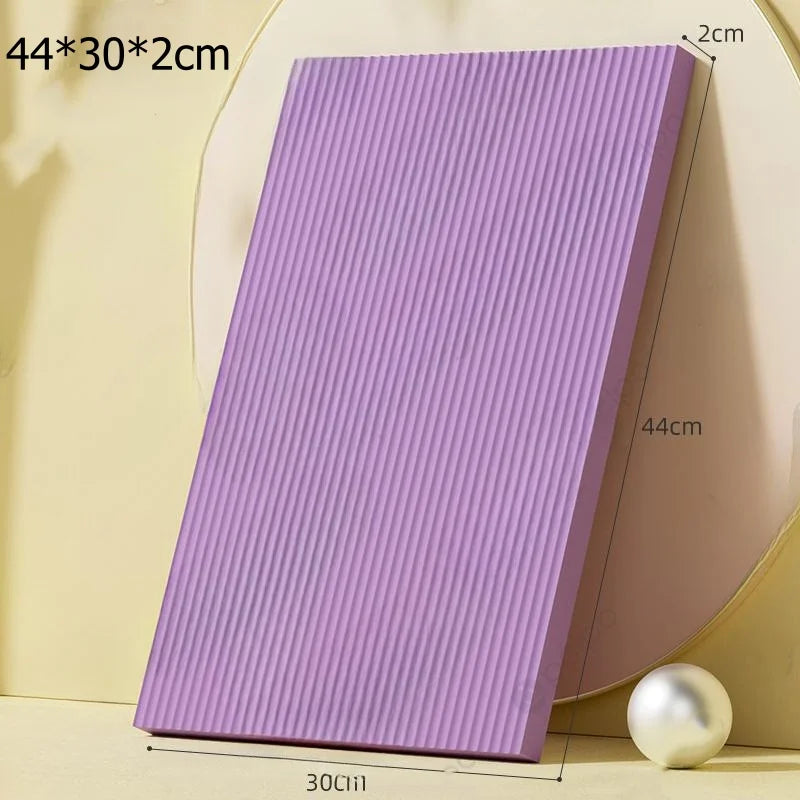 Tapis de yoga épais antidérapant, tapis de gymnastique, tapis d'entraînement antidérapant pour la maison, roue abdominale, coudières, renforcement musculaire du tronc