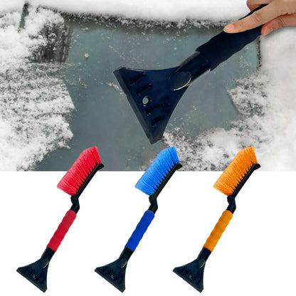 Grattoir à glace pour pare-brise de voiture, grattoir à glace et neige avec poignée en mousse ergonomique, nettoyeur de neige pour vitre de voiture, grattoir à glace pour vitre de voiture