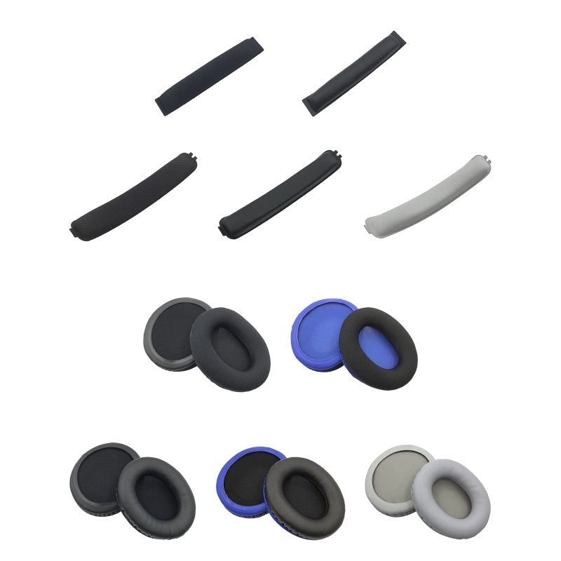 Replacement Earpads Headbeam For HyperX Cloud Stinger Core Headphone Sleeves Headband Ear Cushions Earmuffs  Dropship