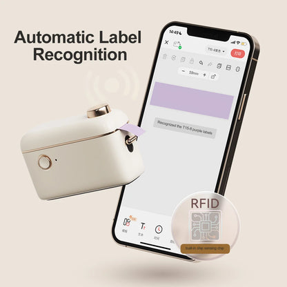 Niimbot D11 D110 D101 H1S Mini Thermal Printer Pocket Label Maker USB Bluetooth Label Stick Printer Inkless DIY Name Price Tag