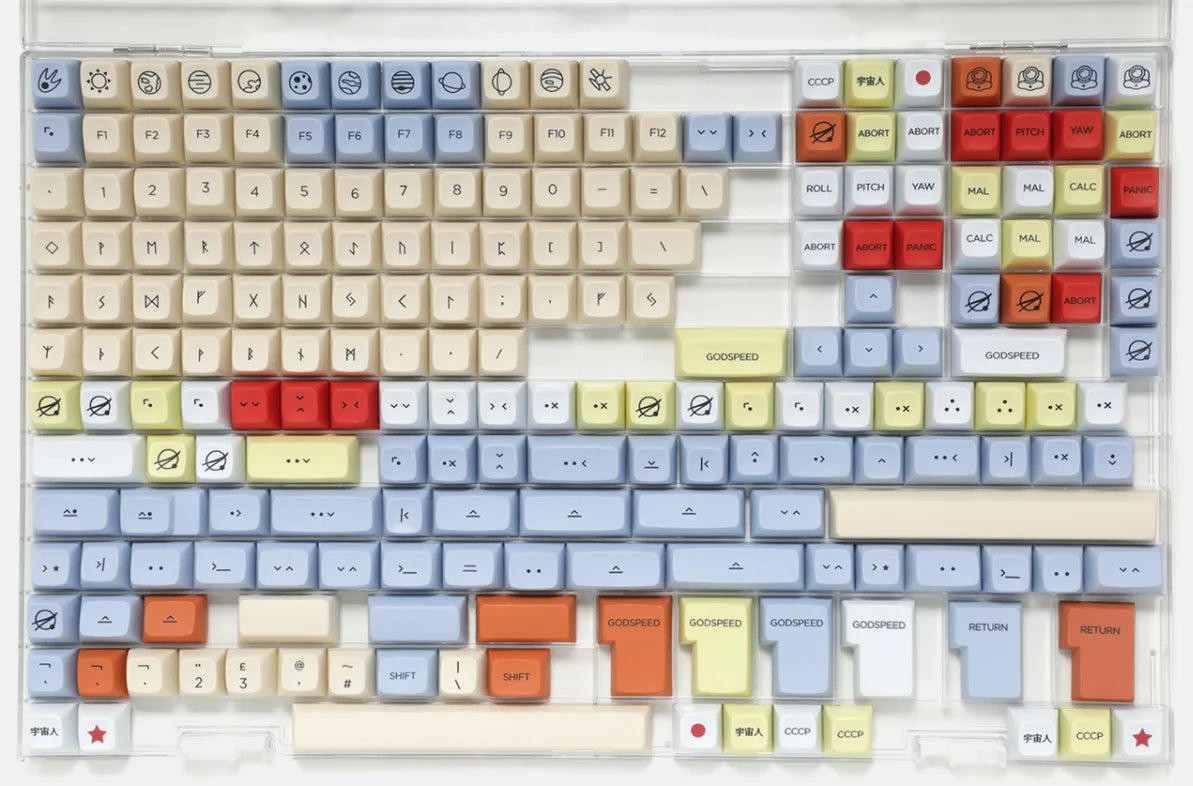 Keycaps Organizing Storage Tray PC Keycaps Container PC Material Keycaps Storage Box