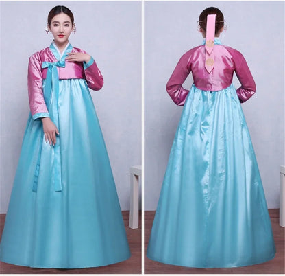 Robe Hanbok pour femmes, mode coréenne, Costumes anciens, fête traditionnelle, palais asiatique, vêtements de spectacle Cosplay,