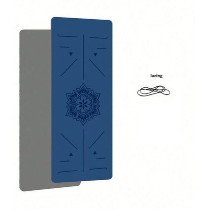 Tapis de yoga antidérapants, tapis de fitness Pilates, écologiques, tapis de yoga pour femmes et tapis de fitness adaptés aux entraînements à domicile