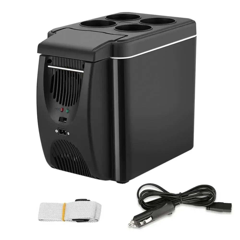 Portable Mini Car Refrigerator Electric Refrigerator Freezer Warmer Dual Purpose Suitable for Camping RV Bar Travel Refrigerator