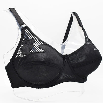 Bras For Women Embroidery Underwire  Sexy Bra Female Underwear Bralette Lingerie BH Top A B C D Cup