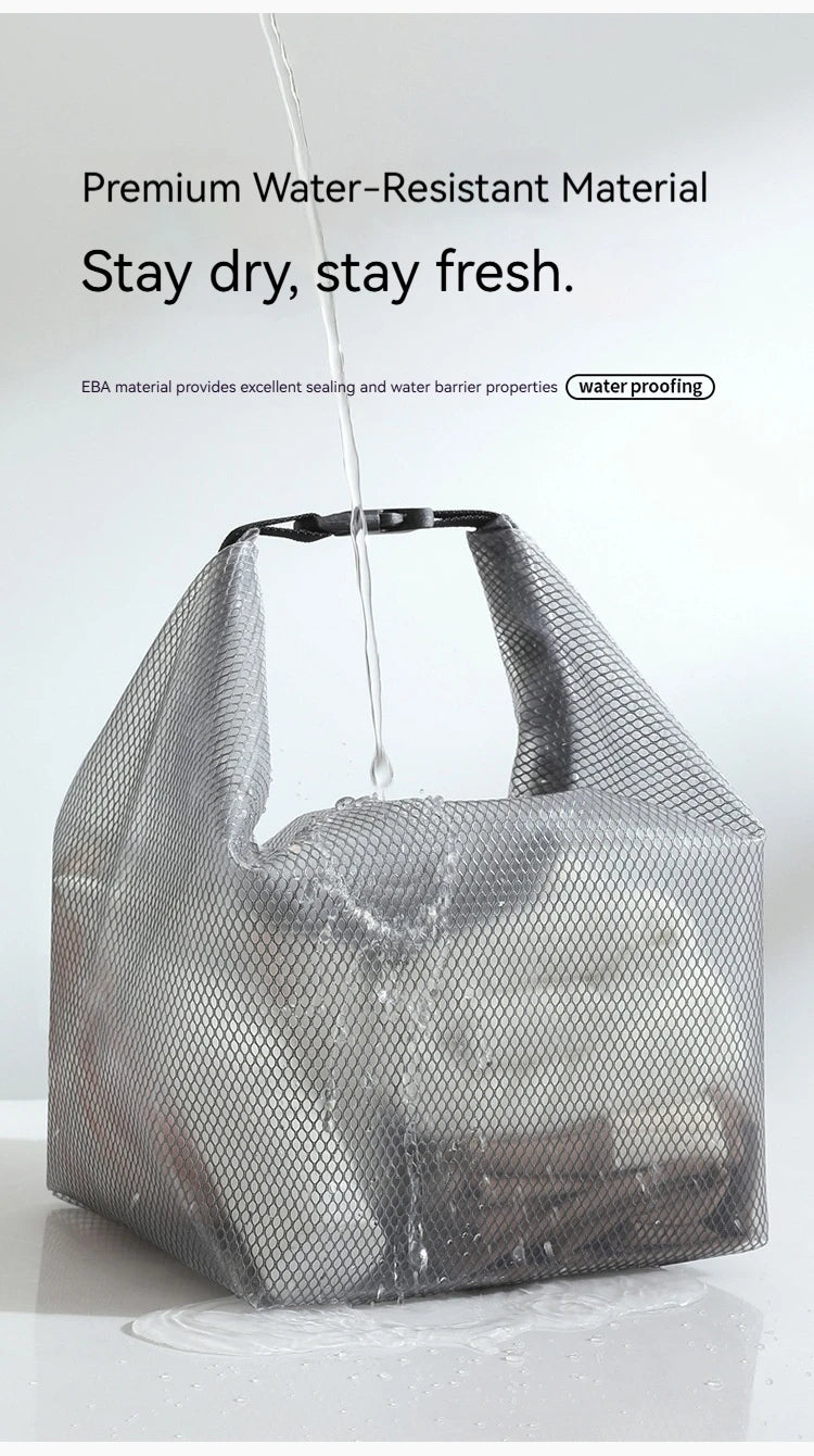 Large Capacity Waterproof Storage Bag Buggy Bag Travel Makeup Portable Storage Bag Outdoor Fitness Clothing Swimming Wash Bag