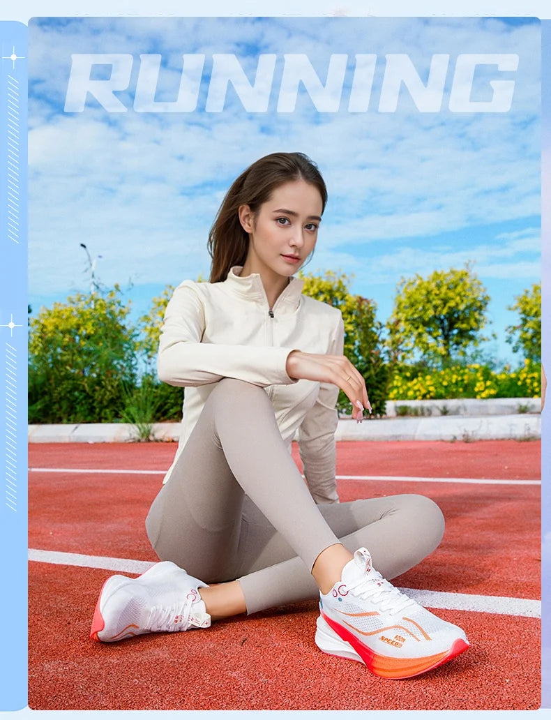 2025 Men's And Women's Professional Carbon Board Marathon Running Shoes Shock Absorption Ultra-light Stable Support Sports Shoes