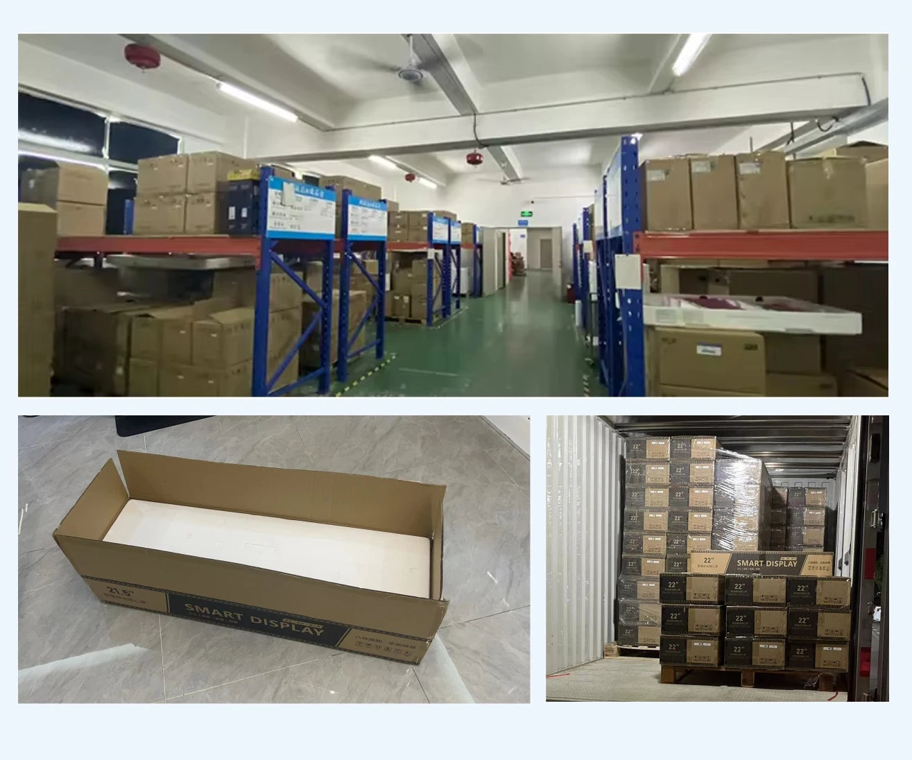 Téléviseur portable sans fil avec écran tactile 21,5 pouces, rechargeable et rotatif à 360°.