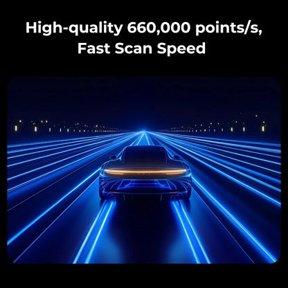 Creality Raptor Pro 3D Scanner 22+7 Blue Laser Line / NIR Light 0.02mm Accuracy 60FPS Anti-Shake Tracking 24Bit Color Scanning