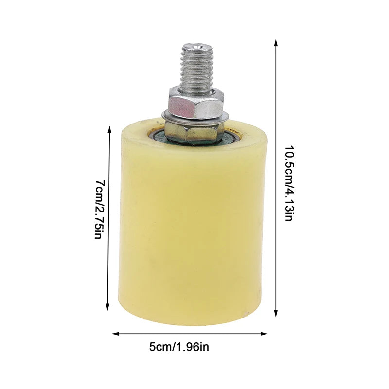 1pc Thickened Bearing Nylon Guide Roller Gate Wheels - Sliding Or Cantilever Gates Positioning Guide Translation Door Wheel