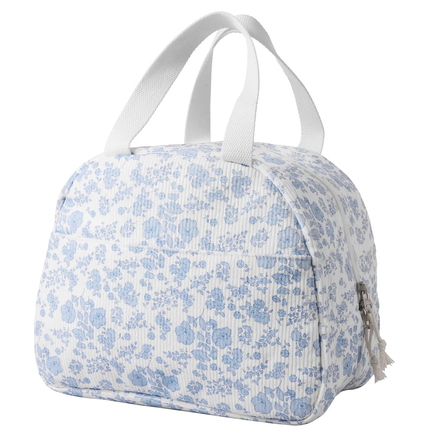 Sac à lunch portable de 7 L, boîte à lunch isotherme avec double fermeture éclair, grande capacité, idéal pour l'école et les pique-niques.