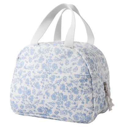 Sac à lunch portable de 7 L, boîte à lunch isotherme avec double fermeture éclair, grande capacité, idéal pour l'école et les pique-niques.