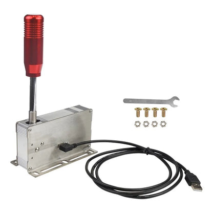 Levier de vitesses séquentiel USB pour jeux de course PC, compatible avec GT T500 et ETS2/Logitech G920 G923 G25 G27 G29 Thrustmaster T300RS