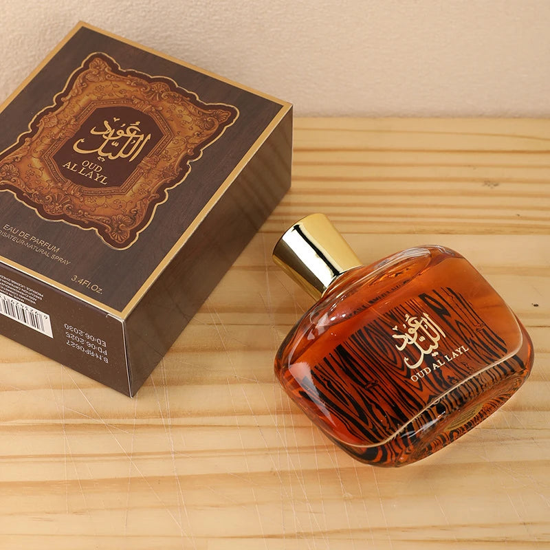 Arabic Sandalwood Perfume Classic Agarwood & Irresistible Musk Fragrance Long-lasting Elegant Charming Woody Eau De Parfum