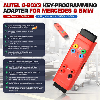 Autel MaxiIM IM508S IMMO Key Programming Diagnostic Tools Auto OBD2 Programmer Scanner All Systems 2 Years Free Update PK KM100