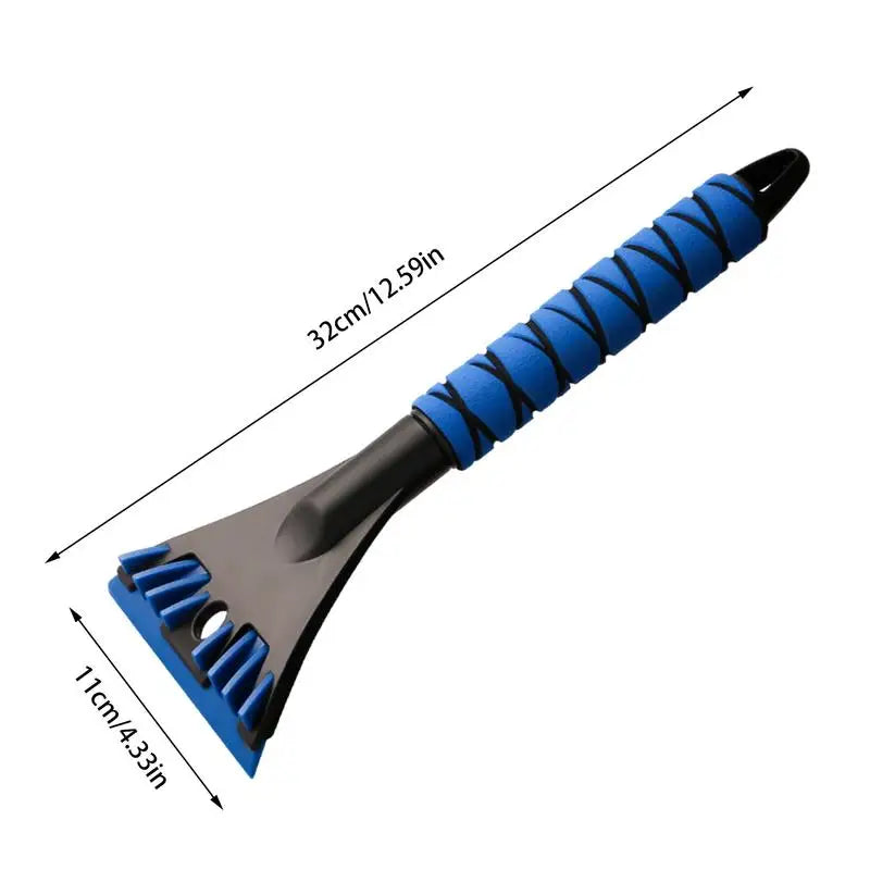 Grattoir à glace pour voiture, pelle à neige, outil de déneigement ergonomique pour pare-brise, dégivrage de vitres automobiles en hiver, portable et multifonction
