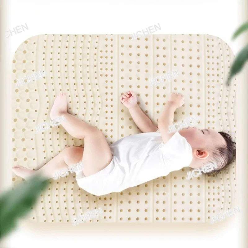 HQC Natural Latex Double Mattresses King Size Molblly Foldable Latex Mattresses Twin Queen Folding Colchon Matrimonial Furnitur