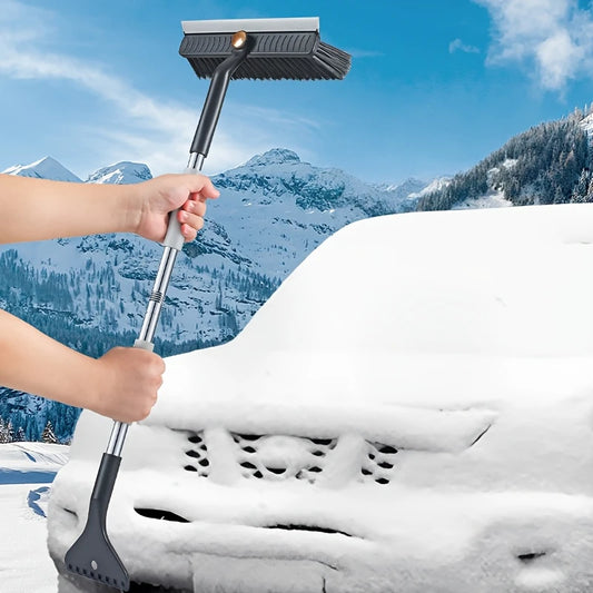 Grattoir à glace pour voiture, brise-glace pour pare-brise, brosse à vitres à nettoyage rapide, outil de déneigement pour vitres de voiture, pelle à neige pour l'hiver