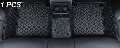 Custom Automotive Car Floor Mats For VW Golf 4 1999 2000 2001 2002 2003 Auto Luxury Leather Men Women Car Mats Full Coverage