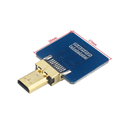 HDMI-Compatible Connector Flex Flat Cable for Raspberry Pi 4 Micro Mini HDMI-Compatible 20pin FFC 10 20 50cmRibbon FPV Orange Pi