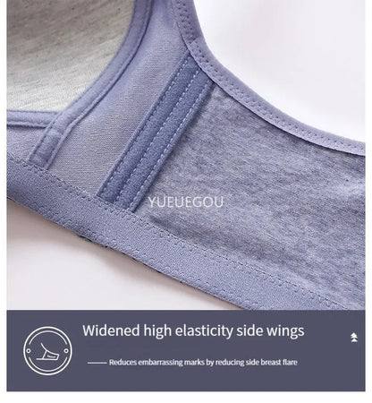 Plus Size Push Up Bra for Women - Adjustable Straps Lace Trim, Full Coverage Comfortable Support Underwire Bra for Big Bust