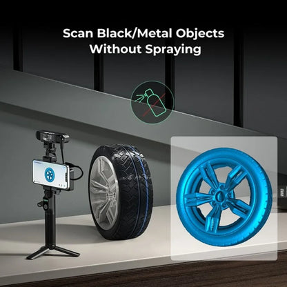 Scanner 3D portable Creality CR-Scan Ferret Pro : suivi anti-vibration, WiFi 6, numérisation sans fil couleur 24 bits, précision de 0,1 mm