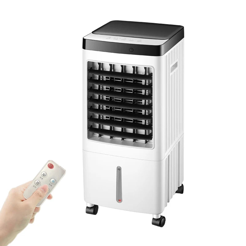 Air Conditioning Fan Large Wind Powerful Cooling Mobile Chiller can be remotely timed central Air Conditioning 220V 10L
