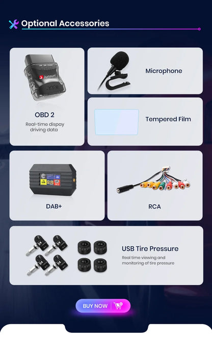 Junsun Android Wireless CarPlay Auto Car Radio For Hyundai Tucson 2 ix35 2009-2015 Car Intelligent Systems DSP SWC RDS GPS FM BT