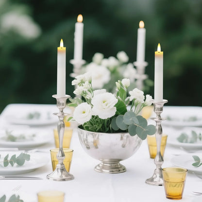 Pack of 6 Remote Control LED Decorative Candle Light Battery Operated Flameless Electronic Home Party Wedding Candle With Timer