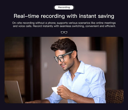 Lunettes intelligentes IA pour hommes 2026, nouvelles lunettes de traduction à changement de couleur, caméra 800W, étanches, appels, photos, enregistrement vidéo, lunettes de soleil