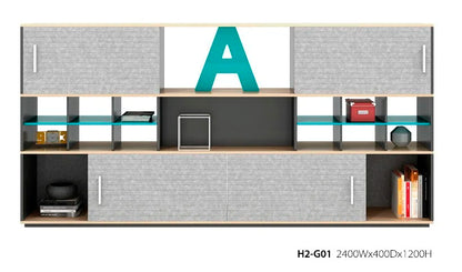 Low Storage Cabinet With Drawers