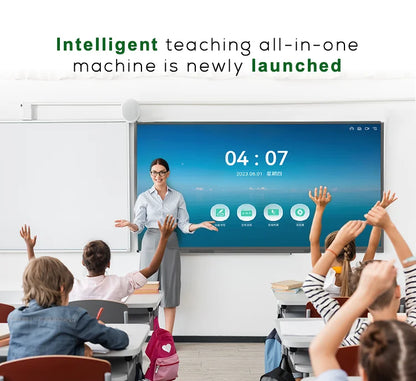 Smart LED Touch TV With Android WiFi 4K 50 55 65 75 Inch Smart Touch TV-Customizable Size OEM/ODM Karaoke TV Motherboard