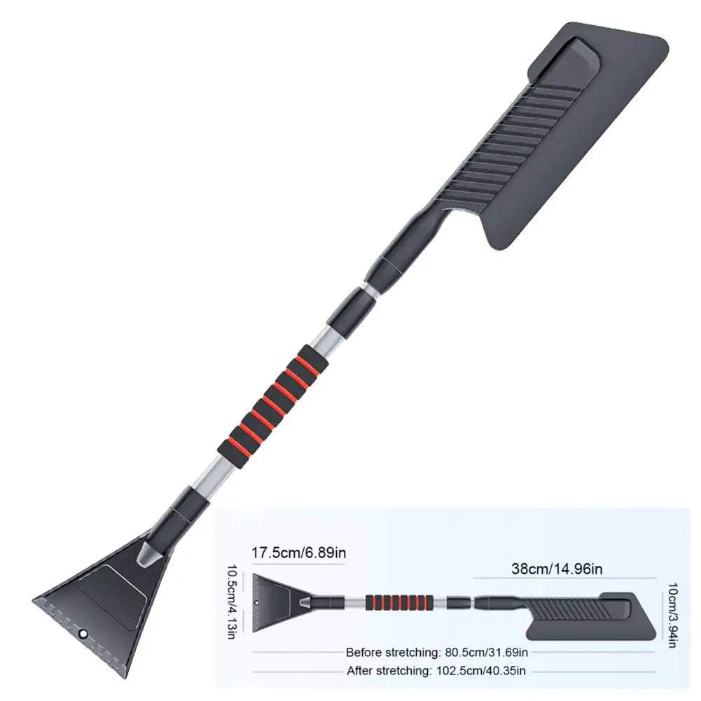 Grattoir à glace pour pare-brise de voiture, outil de dégivrage hivernal pour vitres de voiture, pelle à neige pour le nettoyage et le déneigement