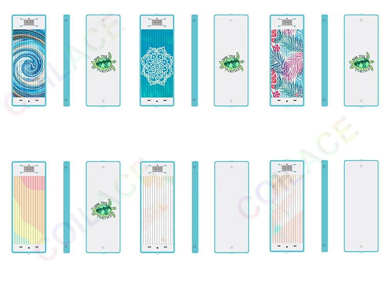 Tapis de yoga gonflable multifonctionnel, idéal pour le yoga, le pilates et les étirements, à la maison ou en extérieur.