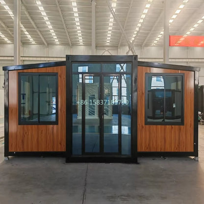 Prefabricated Container House Mobile Expand Container House Portable Small Family Modern Villa Family Waterproof Home Container