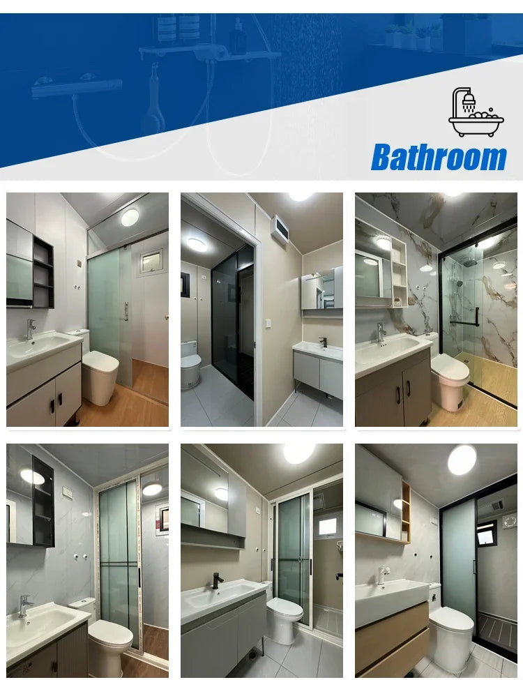 40Ft 20Ft Luxury Foldable Expandable Container House Camping Prefabricated Tiny Portable Folding Container House