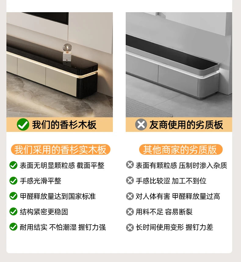 Meubles TV tendance et élégants, simples et luxueux, pour salon et maison.