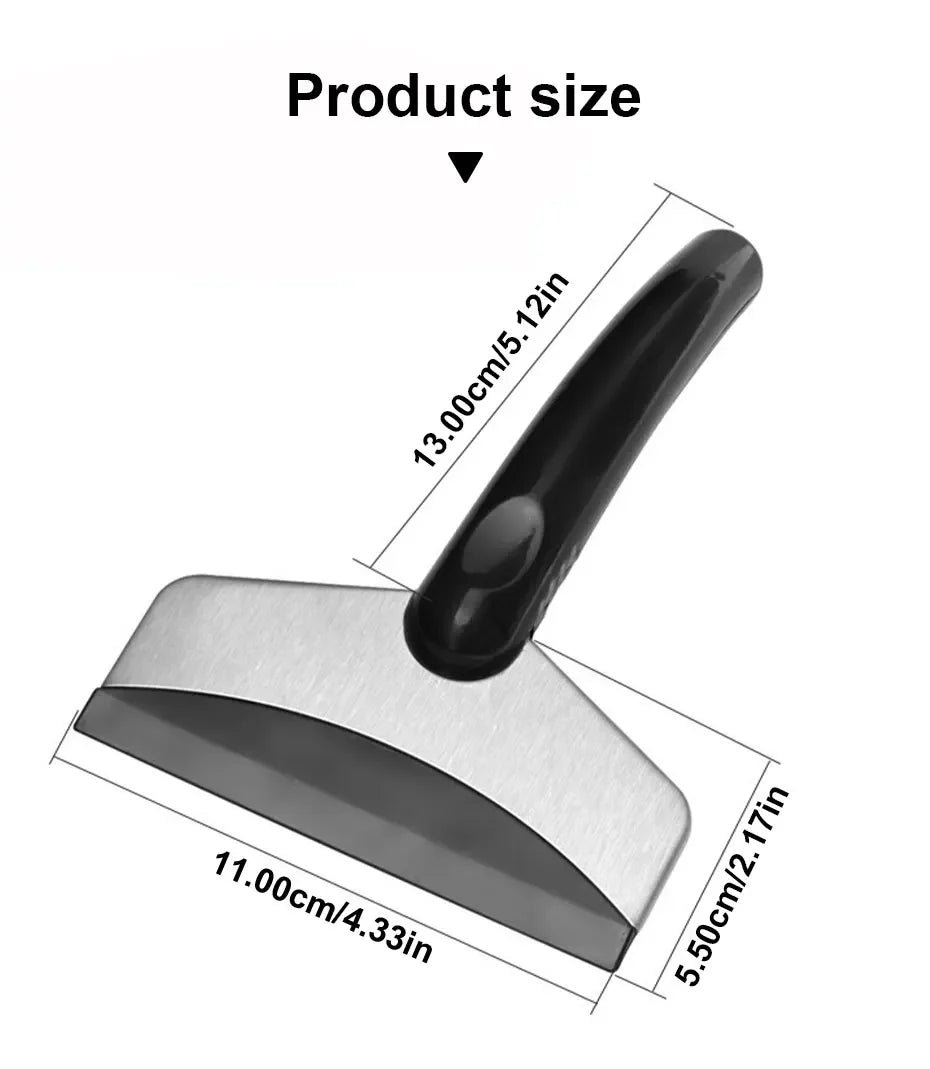 Pelle à neige SEAMETAL pour voiture, brise-glace, outil de déneigement pour pare-brise et vitres en hiver, pelle à neige