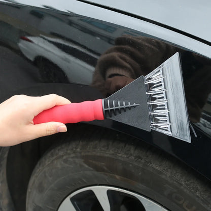 Grattoir à glace pour voiture, brise-glace pour pare-brise, brosses à vitres à nettoyage rapide, outil de déneigement, brosses à neige pour vitres de voiture en hiver, pelle