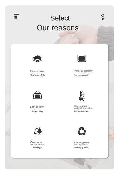 Sac à lunch isotherme à motif dessin animé (1 pièce), idéal pour les pique-niques, les sorties scolaires et les bentos. Grande capacité.