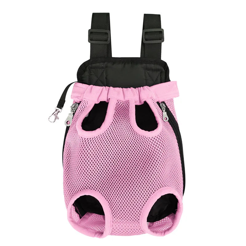 Pet Backpack Adjustable Cat Carrier Bag Pet Double Shoulder Backpack Portable Bag Outdoor Travel Camping Hiking Cat Bag Dog Bag