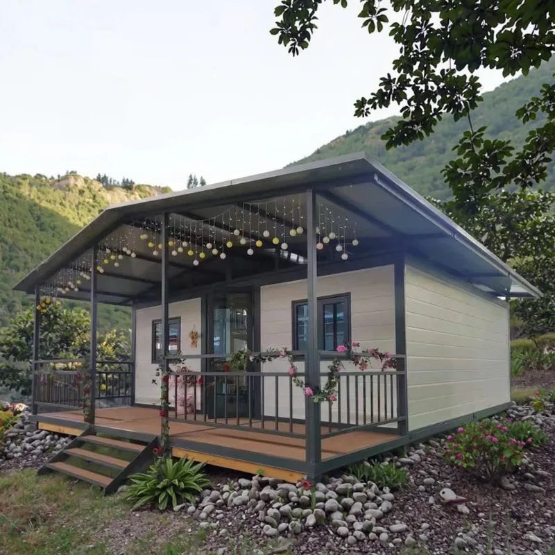 Prefabricated Container House Mobile Expand Container House Portable Small Family Modern Villa Family Waterproof Home Container