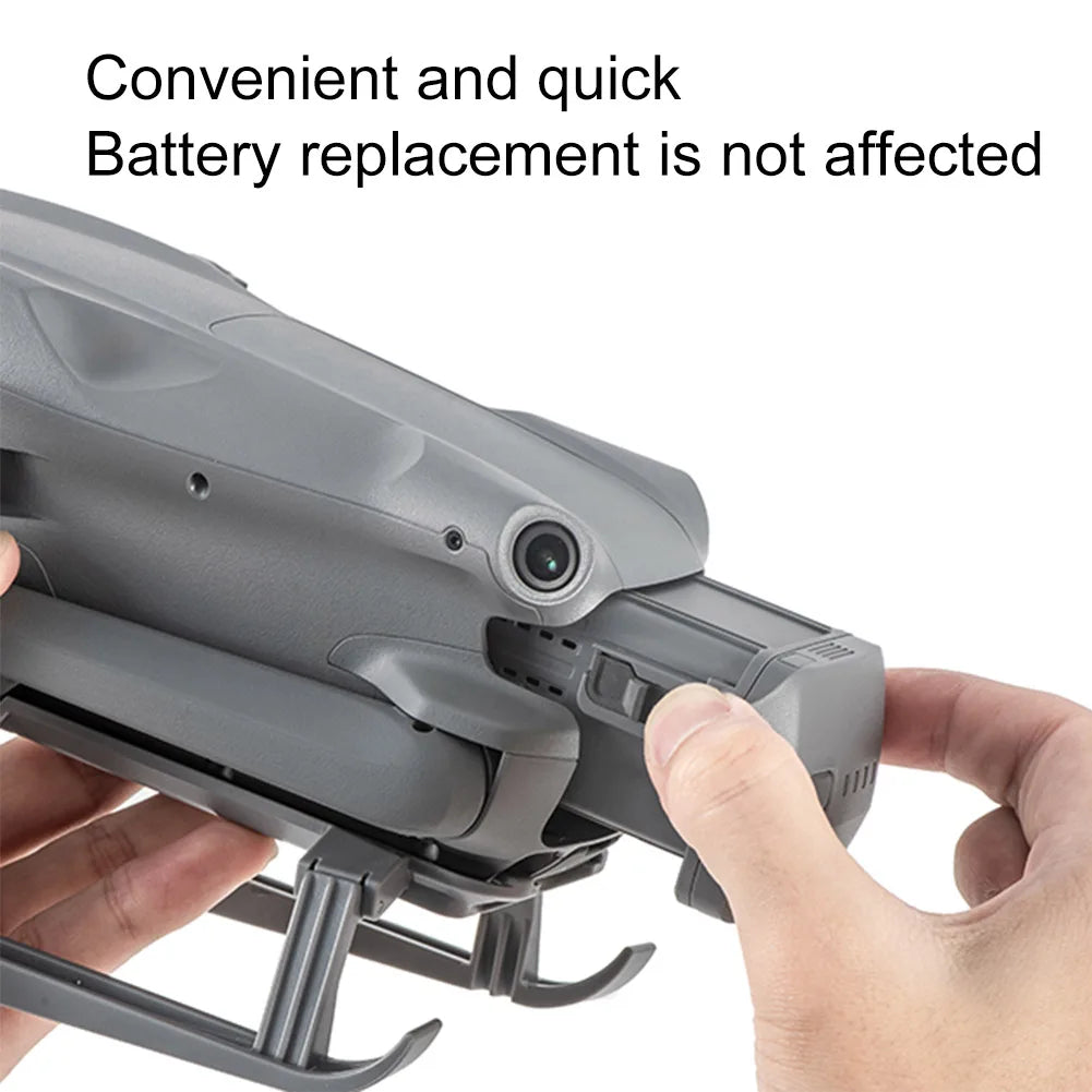 Landing Gear Foldable Extended Leg Protector Heighten Quick Release Extender Legs Feet Landing Legs Stand for DJI Air 3S/Air 3