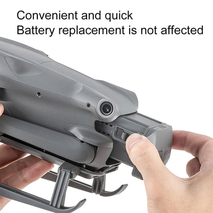 Landing Gear Foldable Extended Leg Protector Heighten Quick Release Extender Legs Feet Landing Legs Stand for DJI Air 3S/Air 3