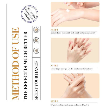 Collagen Anti-wrinkle Hand Cream Skin Soften Nourish Anti-drying Whitening Moisturizing Korean Skin Care Cracked Repair Products