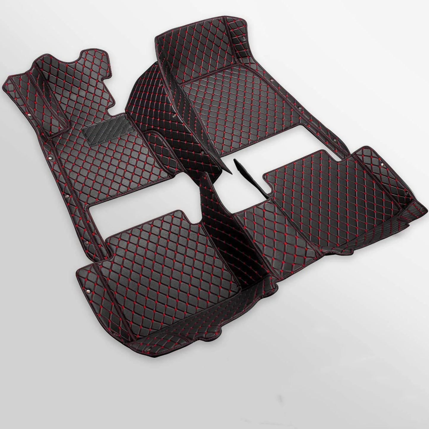 Custom Automotive Car Floor Mats For VW Golf 4 1999 2000 2001 2002 2003 Auto Luxury Leather Men Women Car Mats Full Coverage