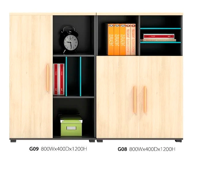 Low Storage Cabinet With Drawers