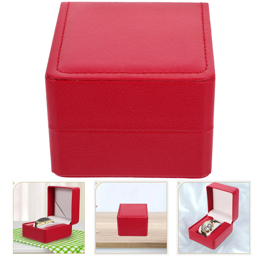 Watch Storage Box Display Container Packing Case Protective Pu