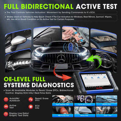 Autel MaxiIM IM508S IMMO Key Programming Diagnostic Tools Auto OBD2 Programmer Scanner All Systems 2 Years Free Update PK KM100